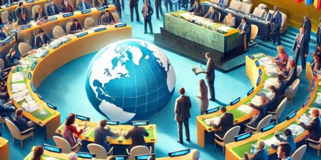 Birleşmiş Milletler Genel Kurulu'nda Sömürgecilik Üzerine Konuşma Örneği