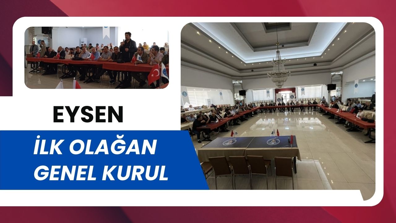 EYSEN İlk Genel Kurulunu Muğla'da Gerçekleştirdi